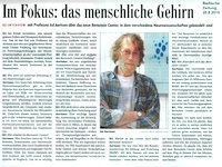 "Badische Zeitung" interviews BCF director Ad Aertsen