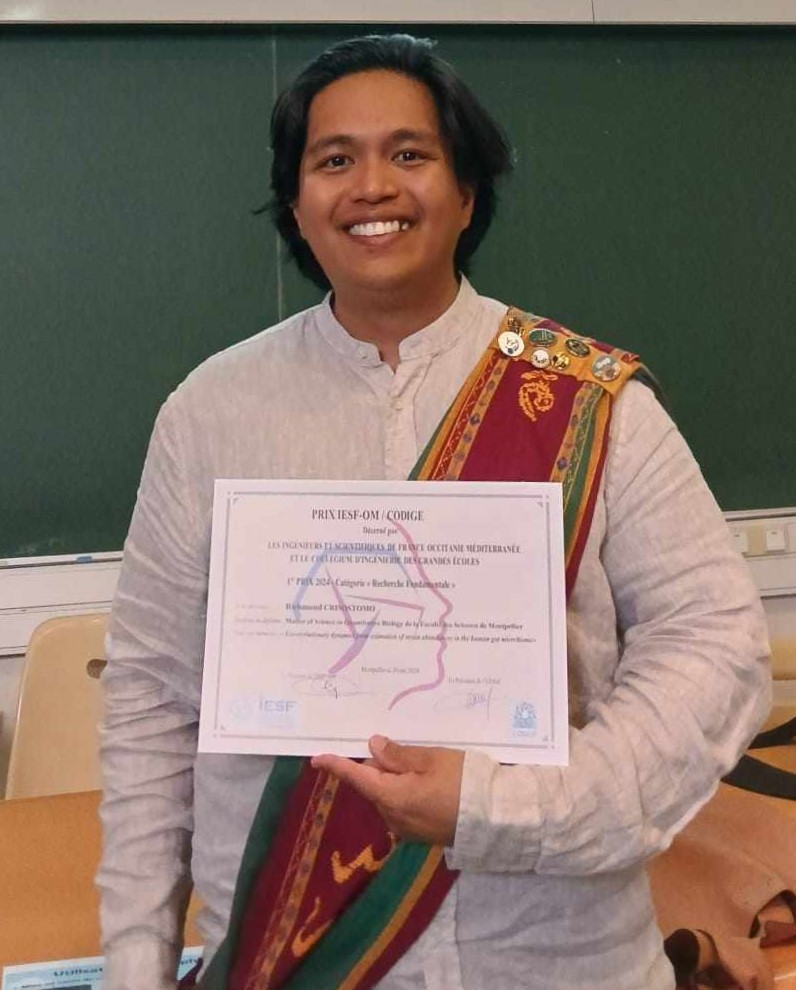 IESF-OM CODIGE Prize 2024 for Best Master Thesis bagged by Richmond Crisostomo